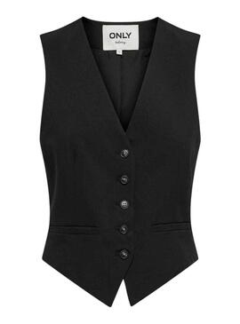 Gilet Only Diana Nero per Donna