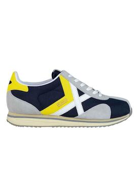 Sneakers Munich Sapporo174 Blu Blu Navy Uomo