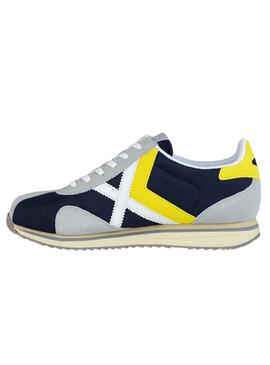 Sneakers Munich Sapporo174 Blu Blu Navy Uomo