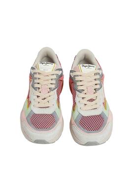 Sneakers Pepe Jeans Dave Rise Rosa per Donna