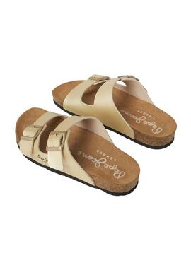 Sandali Pepe Jeans Oban Classic Dorado Donna