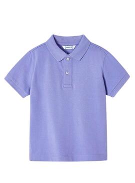 Polo Mayoral Lila Basic Granito per Bambino