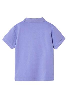 Polo Mayoral Lila Basic Granito per Bambino
