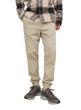 Pantaloni Jack & Jones Gordon Dave Jogger Beige