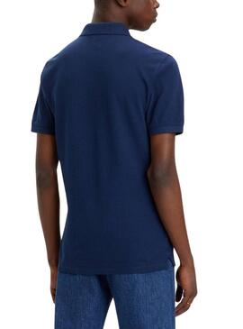 Polo Levis Housemark Blu Navy per Uomo