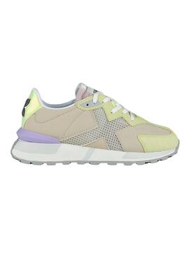 Sneakers Munich Soku Beige per Donna