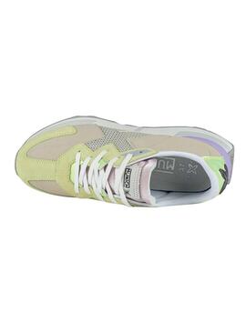 Sneakers Munich Soku Beige per Donna