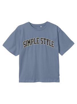 T-Shirt Name It Dakan Blu per Bambino