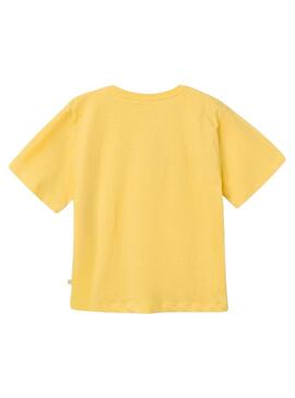 T-Shirt Name It Dakan Giallo per Bambino