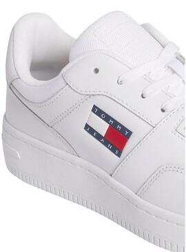 Sneakers Tommy Jeans Retro Bianco per Uomo