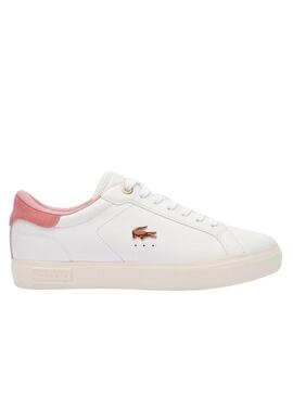 Sneakers Lacoste Powercourt Bianco per Donna
