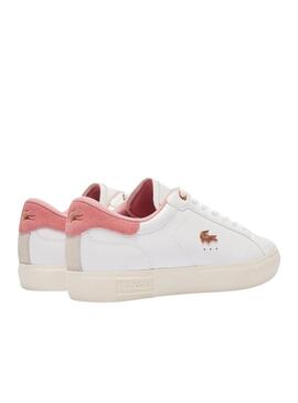 Sneakers Lacoste Powercourt Bianco per Donna