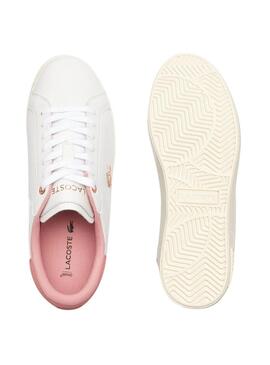 Sneakers Lacoste Powercourt Bianco per Donna