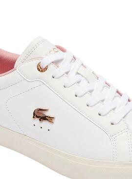 Sneakers Lacoste Powercourt Bianco per Donna