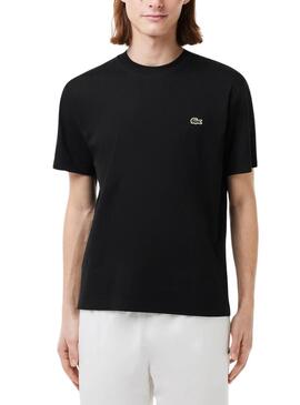 T-Shirt Lacoste Classic Nero per Uomo