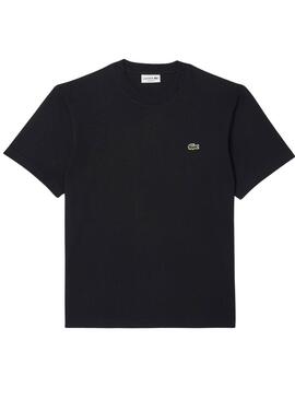 T-Shirt Lacoste Classic Nero per Uomo