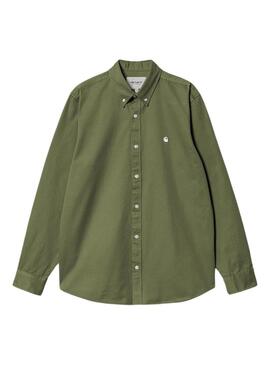 Camicia Carhartt Madison Verde per Uomo