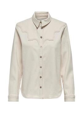 Camicia Only Labby Beige Per Donna