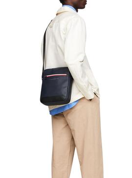 Borsa Tommy Hilfiger Ess Corp Reporter Marina Uomo