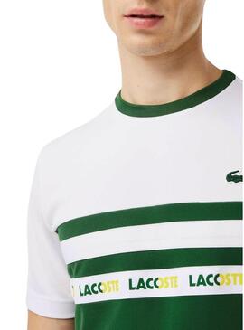 Maglietta Lacoste Tenis Ultra-Dry Colorblock Verde