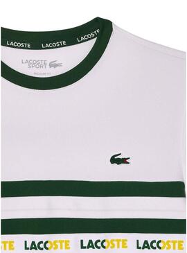 Maglietta Lacoste Tenis Ultra-Dry Colorblock Verde