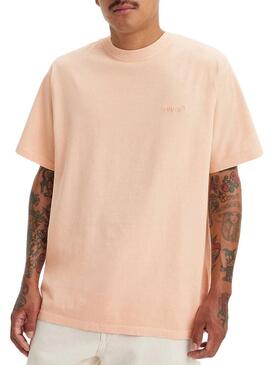 Maglietta Levis Garment Arancione per Uomo