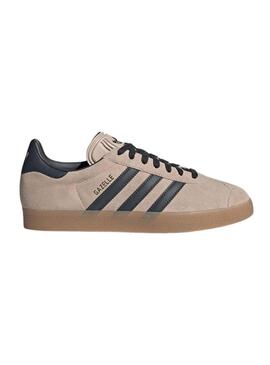 Sneakers Adidas Gazelle marroni per uomo.