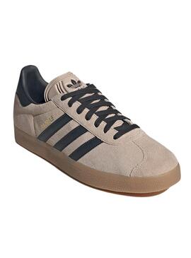 Sneakers Adidas Gazelle marroni per uomo.