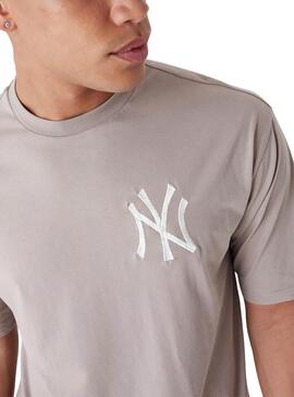 Maglietta New Era New York Yankees League Marrone