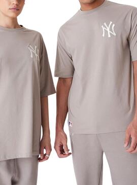 Maglietta New Era New York Yankees League Marrone