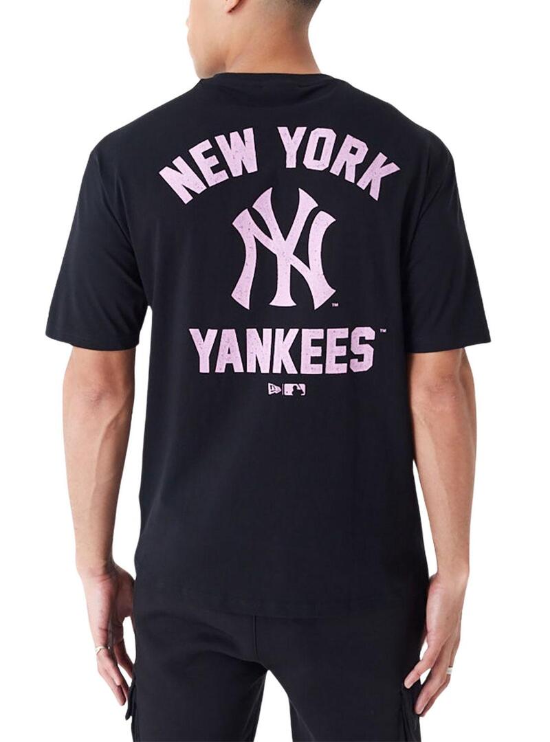 Maglietta New Era New York Yankees MLB Nero Uomo