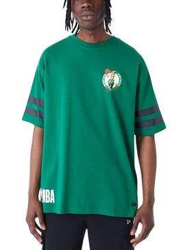 Maglietta New Era NBA Boston Celtics Verde Uomo