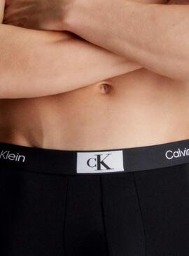 Slip Calvin Klein Distressed Nero Uomo