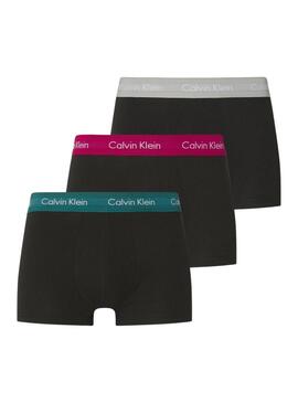 Slip Calvin Klein Low Rise nero uomo.