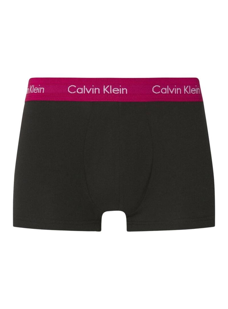 Slip Calvin Klein Low Rise nero uomo.