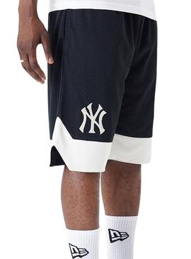 Bermuda New Era Mesh New York Yankee Nero Uomo