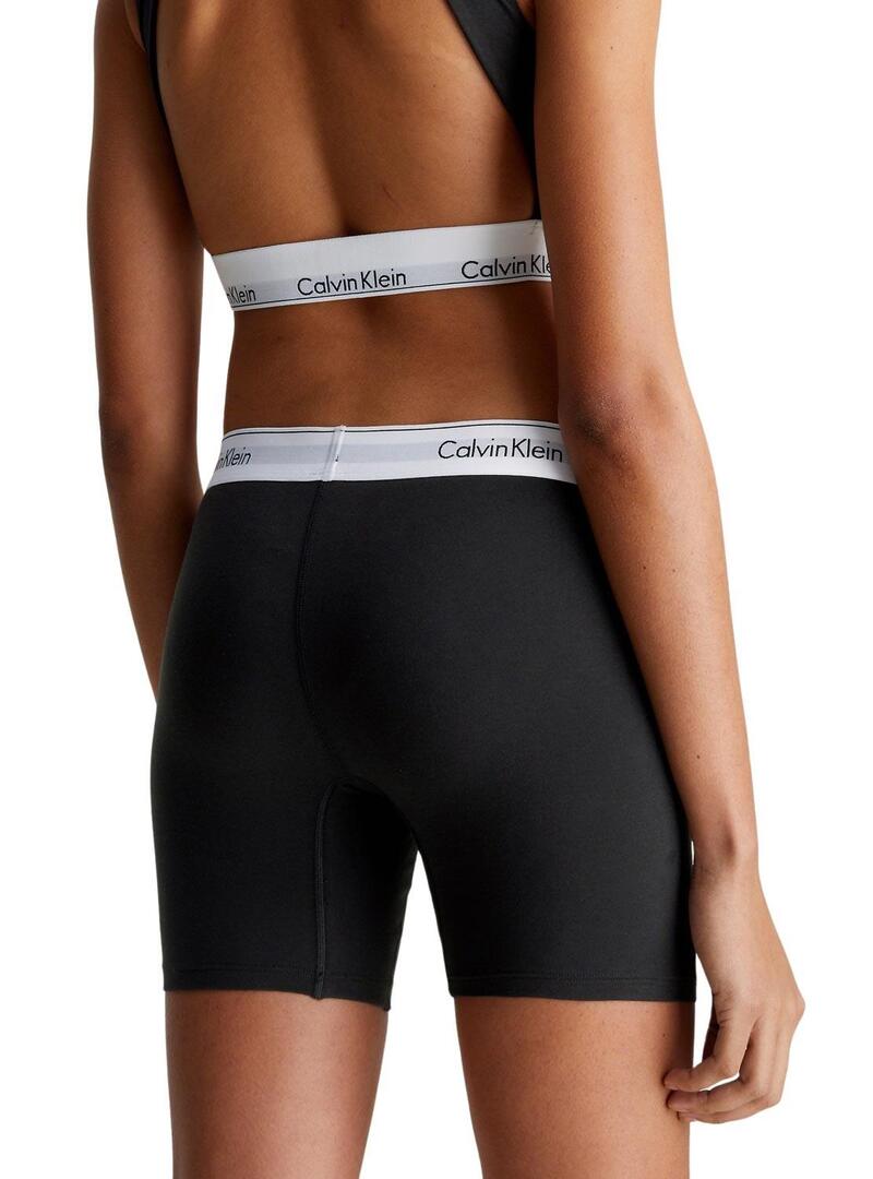 Slip boxer Calvin Klein Modern nero per donna.