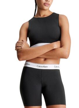 Slip boxer Calvin Klein Modern nero per donna.