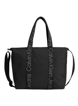 Borsa Calvin Klein Ultralight nera per uomo