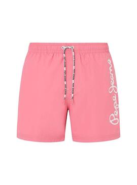 Costume da bagno Pepe Jeans Logo Rosa per uomo