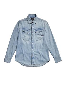 Camicia G-Star Dakota Slim Denim per Uomo