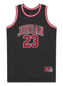 Maglietta Jordan 23 in rete nera per bambino