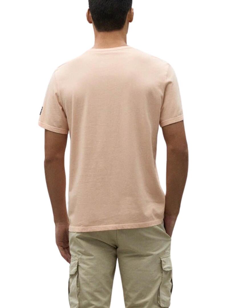 Maglietta Ecoalf Vent Arancione per Uomo