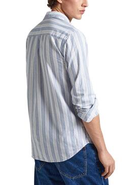 Camicia Pepe Jeans Pacific Bianca per Uomo