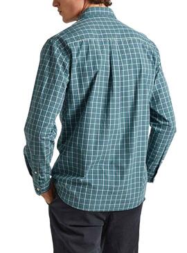 Camicia Pepe Jeans Patton Verde per Uomo