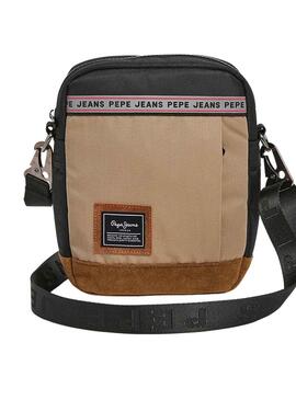 Tracolla Pepe Jeans Callum Beige per Uomo