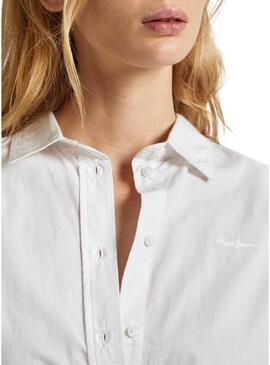 Camicia Pepe Jeans Paula Bianca per Donna