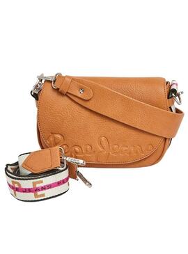 Tracolla Pepe Jeans Crisha Camel per donna