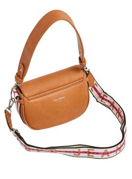 Tracolla Pepe Jeans Crisha Camel per donna