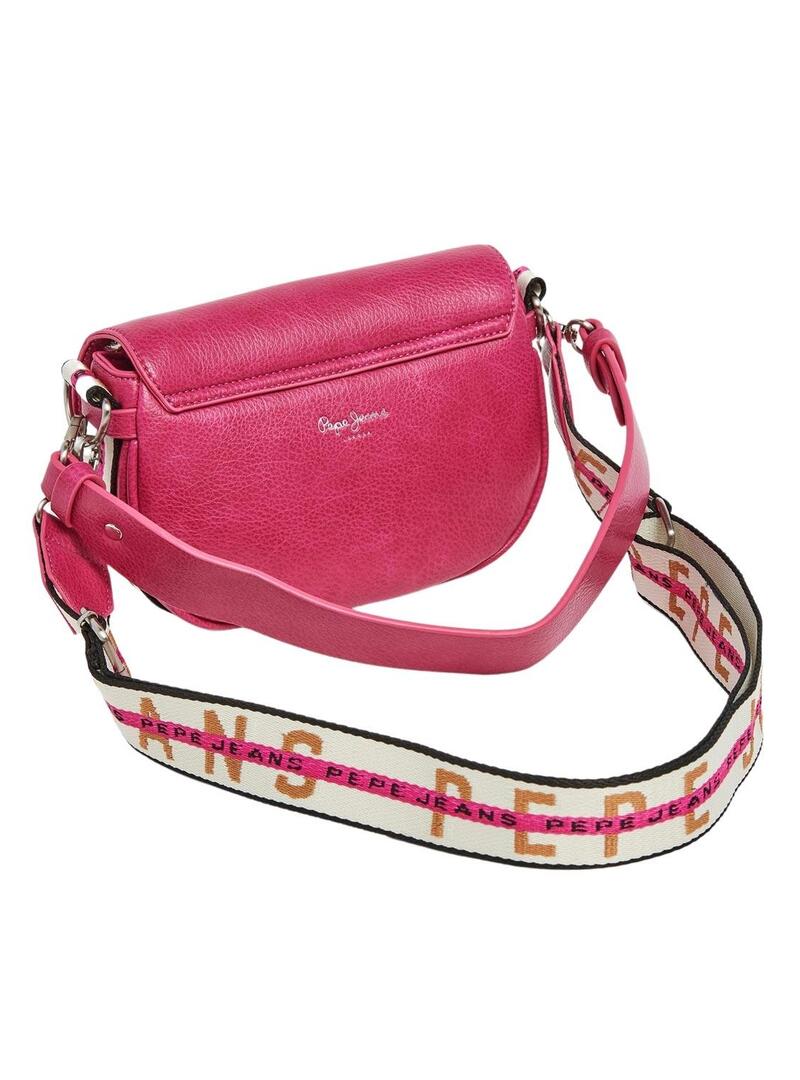 Tracolla Pepe Jeans Crisha Rosa per donna